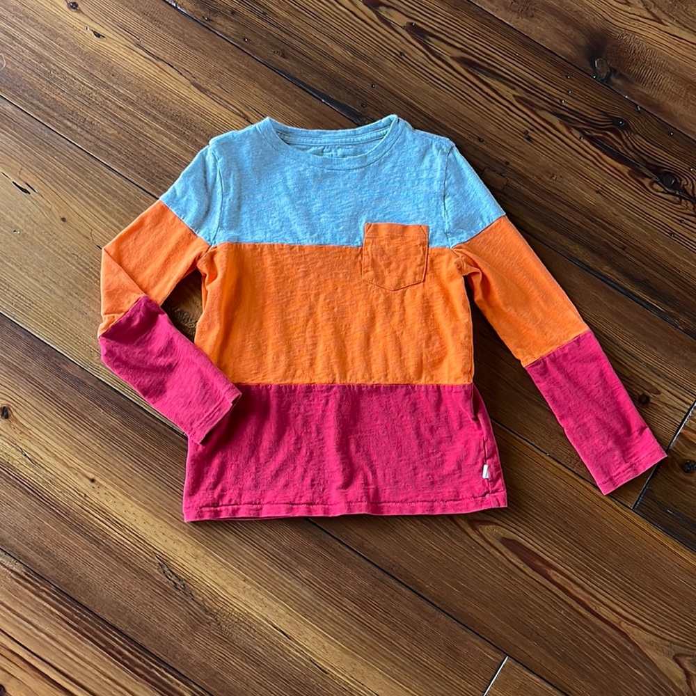 Gap Kids Colorblock Crew Longsleeve